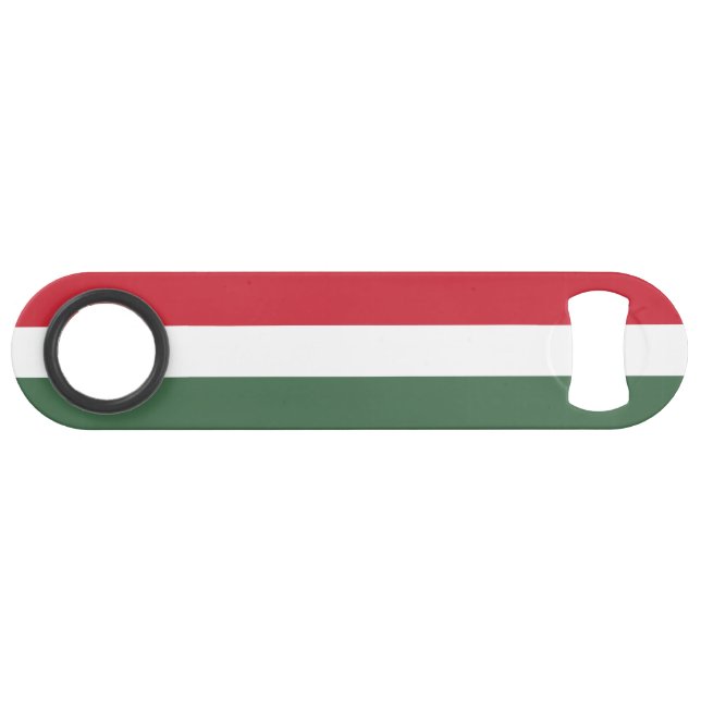 Ungarische Flagge Speed Flaschenöffner (Vorderseite (Horizontal))