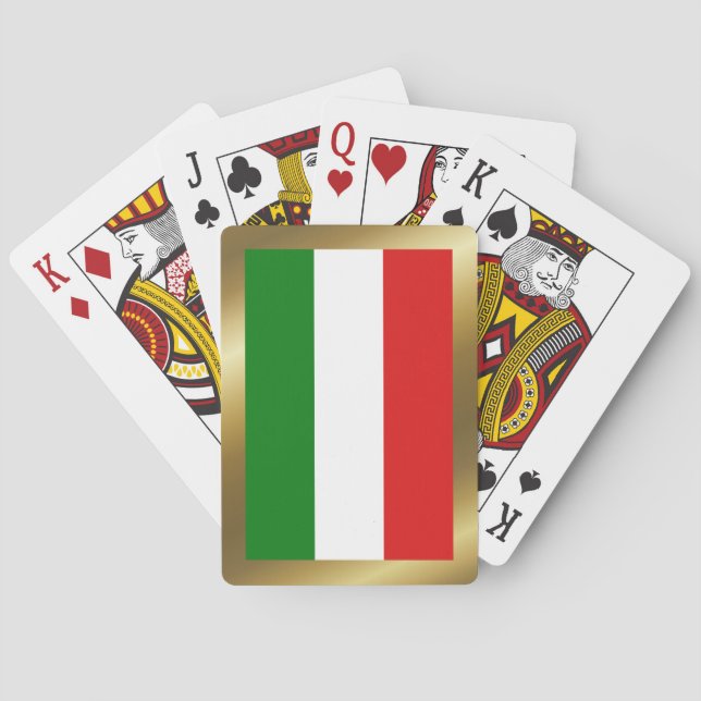 Ungarische Flagge Spielkarten (Rückseite)