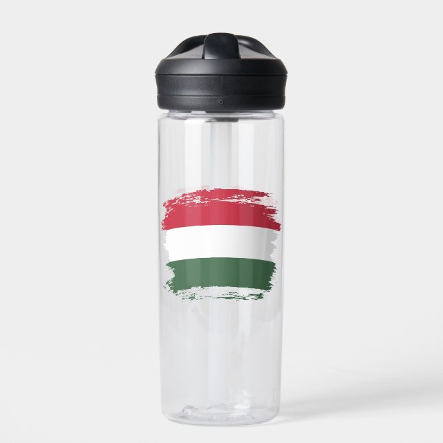 Ungarische Flagge Trinkflasche (Vorderseite)