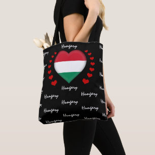 Ungarische Flagge / Ungarische Flagge / Sport Tasche
