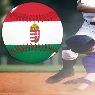 Ungarische Flagge / Ungarischer Sport / Baseball B