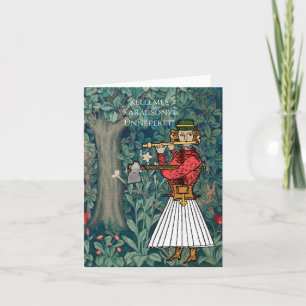 Ungarische Holzfällerkunst über Tapisserie Karte