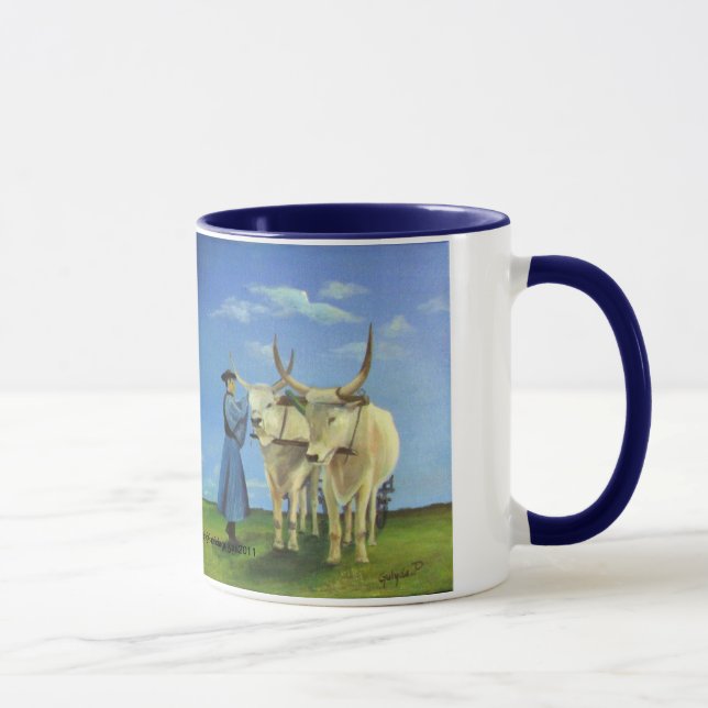 Ungarische Landschaft Tasse (Rechts)