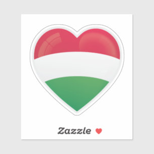 Ungarische Liebe Aufkleber