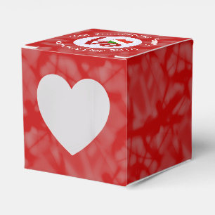Ungarische Rotbrief-LIEBES-Flagge Personalisiert Geschenkschachtel