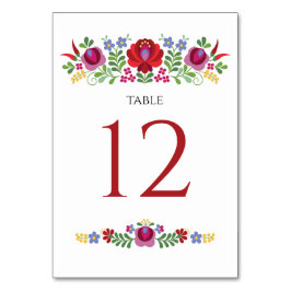 Ungarische Rote Paprikaschoten Tischnummer