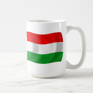Ungarische Tasse der Flagge