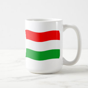 Ungarische Tasse der Flagge