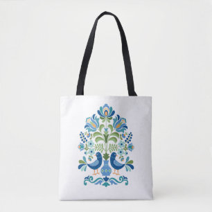 Ungarische Vögel für Folklore Tasche