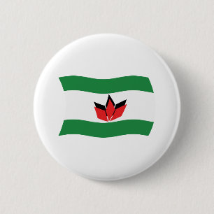 Ungarische Volksflaggentaste Button
