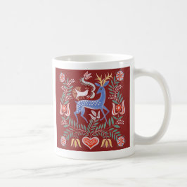 Ungarische Volkskunst-Tasse Kaffeetasse