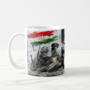 Ungarischer Freiheits-Kämpfer 1956% pipe% Kaffeetasse