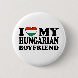Ungarischer Freund Button
