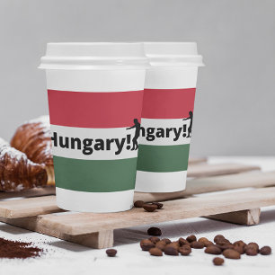 Ungarischer Fußball Pappbecher