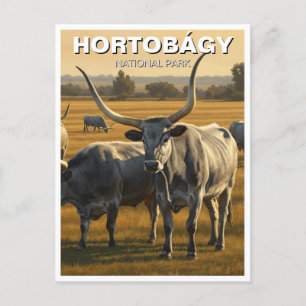 Ungarischer Nationalpark Hortobagy Postkarte