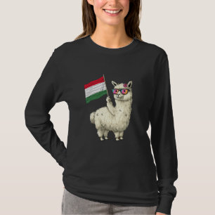 Ungarischer Roots Alpaca Ungarischer Stolz Fla T-Shirt