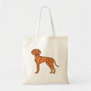 Ungarischer Vizsla Zeigerhund Süßer Cartoon-Hund Tragetasche