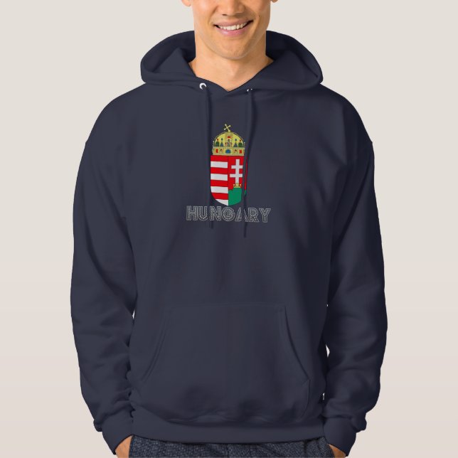 Ungarisches Emblem Hoodie (Vorderseite)