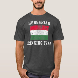 Ungarisches Getränketeam Witziger Nationalstolz T-Shirt
