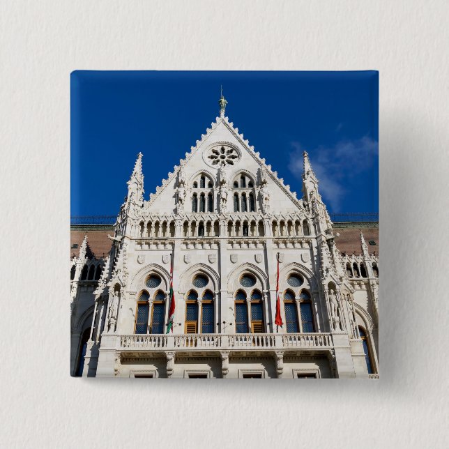 Ungarisches Parlament Button (Vorderseite)
