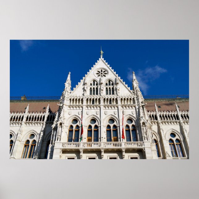 Ungarisches Parlament Poster (Vorne)