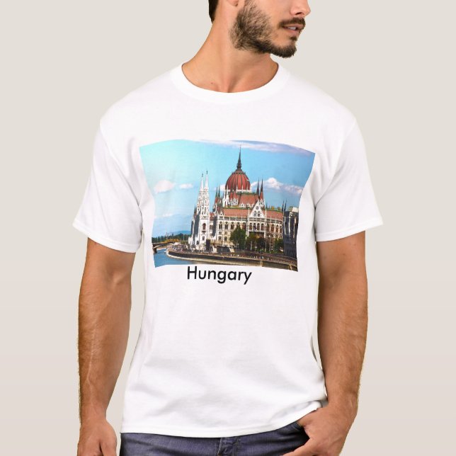 Ungarisches parlament T-Shirt (Vorderseite)