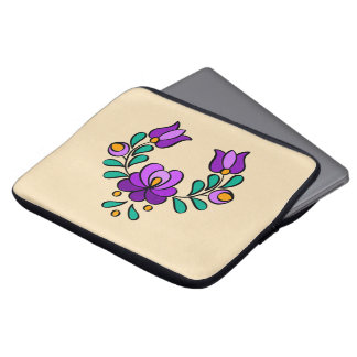 Ungarisches Volksmuster, "Matyo" Laptopschutzhülle