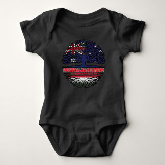 Ungarn Australisch Australien Tree Roots Baby Strampler