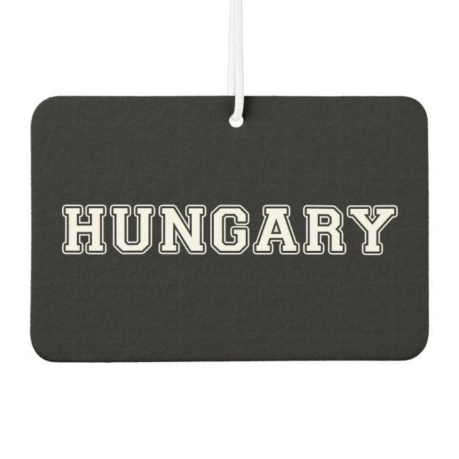 Ungarn Autolufterfrischer (Vorderseite)