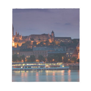 UNGARN, Budapest: Burg Hügel, Calvinistische Kirc Notizblock