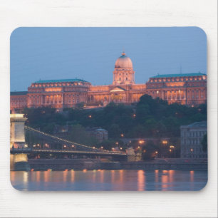 UNGARN, Budapest: Szechenyi-Brücke (Kettenbrücke), Mousepad