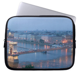 UNGARN, Budapest: Szechenyi (Ketten) Brücke, 3 Laptopschutzhülle