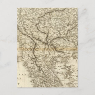 Ungarn, die Europäische Türkei Postkarte