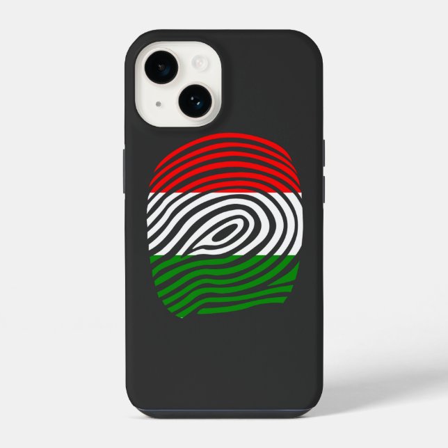 Ungarn DNA iPhone 14 Hülle (Rückseite)