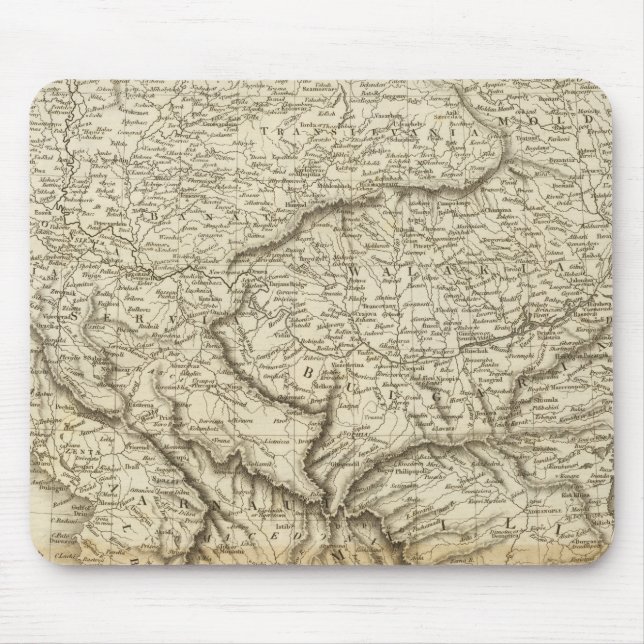 Ungarn, Europäische Türkei Mousepad (Vorne)