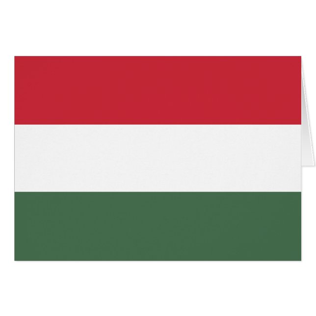 Ungarn-Flagge (Vorderseite (Horizontal))