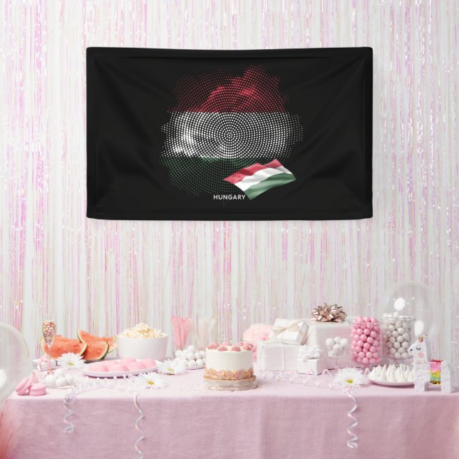 Ungarn-Flagge Banner (Party)