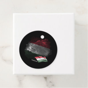 Ungarn-Flagge Geschenkanhänger