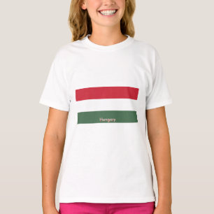 Ungarn-Flagge individuell T-Shirt