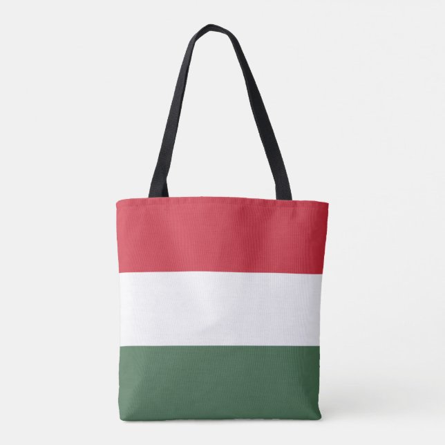 Ungarn-Flagge Tasche (Rückseite)
