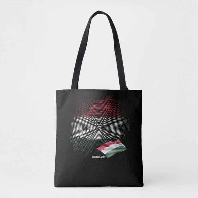 Ungarn-Flagge Tasche (Vorderseite)
