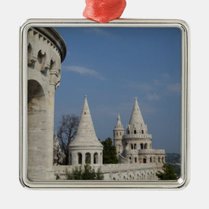 Ungarn, Hauptstadt Budapest. Buda, Burg Silbernes Ornament