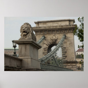 Ungarn, Hauptstadt Budapest. Historisch Poster