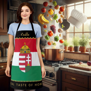 Ungarn Koch Schürze, ungarische Flagge Schürze