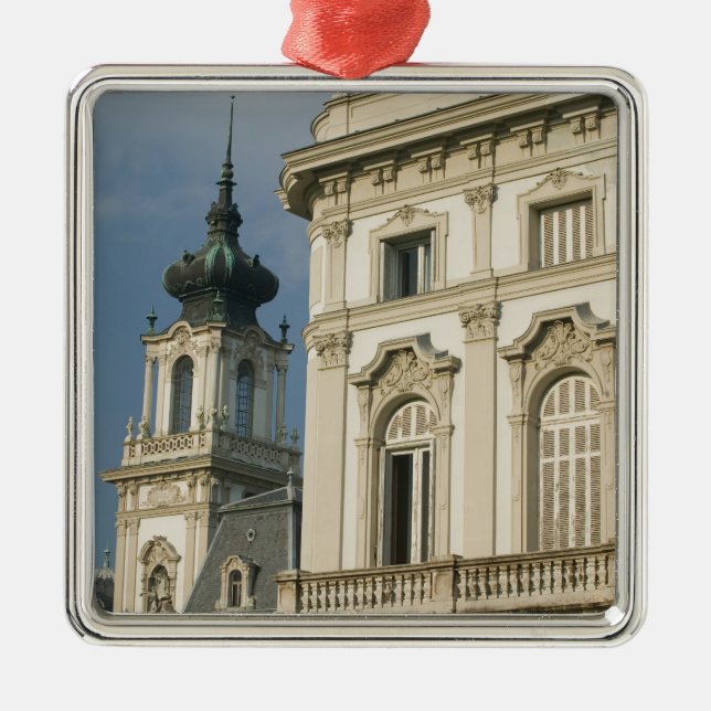 UNGARN, Plattensee-Region, KESZTHELY: Silbernes Ornament (Vorne)