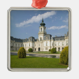 UNGARN, Region Balaton, KESZTHELY: 2 Silbernes Ornament