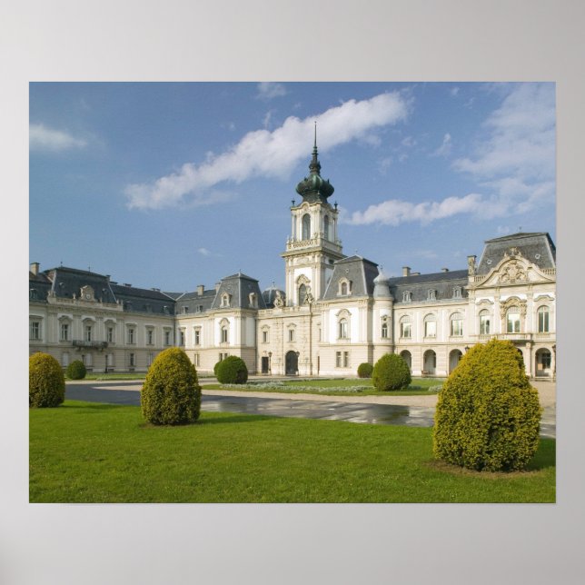 UNGARN, Region Plattensee, KESZTHELY: 2 Poster (Vorne)