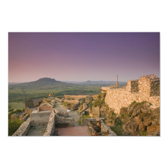 UNGARN, Region Plattensee, SZIGLIGET: Fotodruck (Vorne)