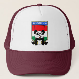 Ungarn Rings Panda Truckerkappe