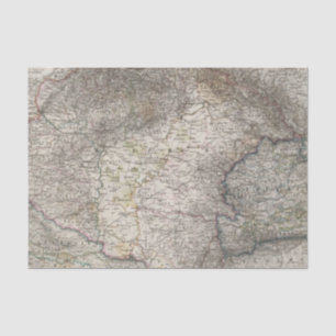 Ungarn, Siebenbürgen, Slawonien, Kroatien Seidenpapier